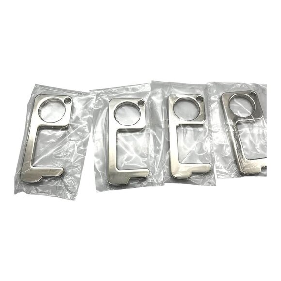 5Pcs Silver Touchless Silvery Door Opener - Picture 2 of 5